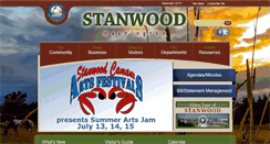 Desktop Screenshot of ci.stanwood.wa.us